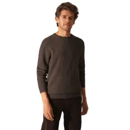 Selected Homme Grey Regular Fit Pullover-picture-43