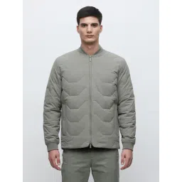 SELECTED HOMME Light Green Regular Fit Bomber Jacket-picture-22