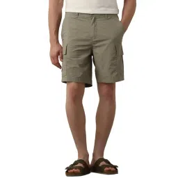 SELECTED HOMME Olive Regular Fit Cargo Shorts-picture-48