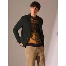 SELECTED Men Colourblocked Woollen Pullover-picture-44