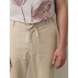 SELECTED Men Slim Fit Mid-Rise Trousers image 5