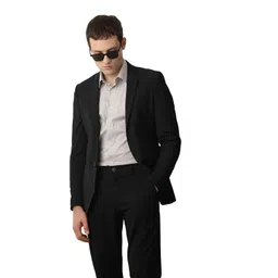 SELECTED Men Spread Collar Solid Cotton Slim Fit Formal Shirt-picture-20