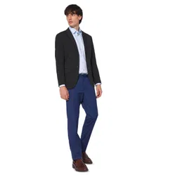 SELECTED Men Spread Collar Solid Cotton Slim Fit Formal Shirt-picture-15