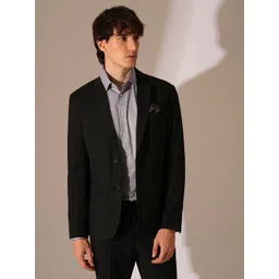 SELECTED Men Spread Collar Solid Cotton Slim Fit Formal Shirt-picture-22