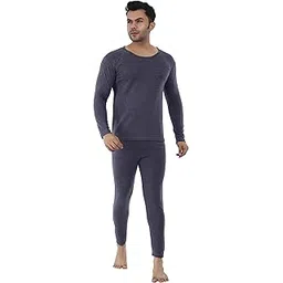 selfcare Men's Polycotton Full Sleeve Round Neck Thermal Top-Pyjama| (Pack of 1)-picture-12
