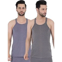 selfcare Men's Thermal Vest|Poly Cotton Lycra Winter Sleeveless Innerwear|SW0935-XXL-picture-10