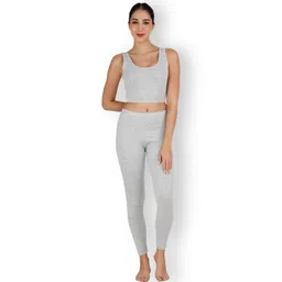 SELFCARE Pack Of 2 Breathable Crop Thermal Tops image 5