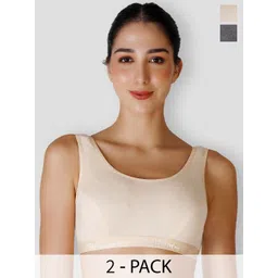 SELFCARE Pack Of 2 Round Neck Thermal Tops-picture-26
