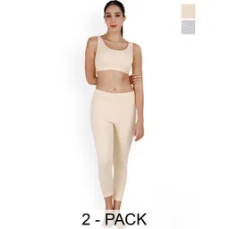 SELFCARE Pack Of 2 Striped Thermal Sets image 1