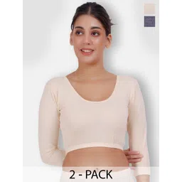 SELFCARE Pack Of 2 Thermal Crop Tops-picture-22