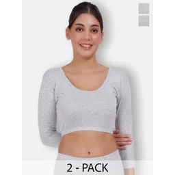 SELFCARE Pack Of 2 Thermal Crop Tops-picture-19