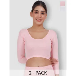 SELFCARE Pack Of 2 Thermal Crop Tops-picture-11