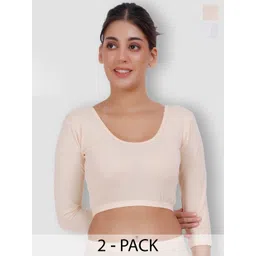 SELFCARE Pack Of 2 Thermal Crop Tops-picture-36