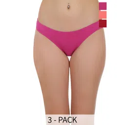 SELFCARE Pack Of 3 Mid Rise Bikini Briefs-picture-20
