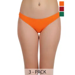 SELFCARE Pack Of 3 Seamless Bikini Briefs-picture-10