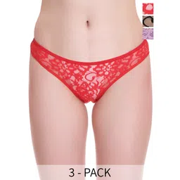 SELFCARE Pack Of 3 Self Design Bikini Briefs SN2389-picture-26