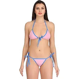 selfcare Tie-Up Cotton Sinker Non-Padded Bikini Lingerie Set Embrace Style and Versatility-picture-24