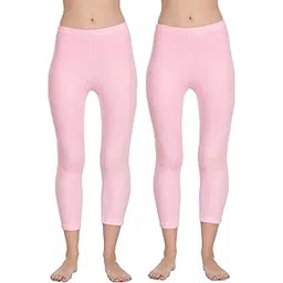 selfcare Women Coltton Blend Thermal Pyjama(Pack of 2 Pajama)(SW0452-XXS_Pink_XX-Small)-picture-38