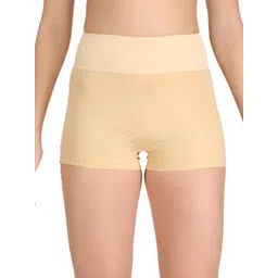 SELFCARE Women Cotton Blend Seamless High-Rise Boy Shorts-picture-22