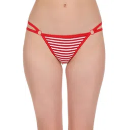 SELFCARE Women Cotton Blend Seamless Mid-Rise Thongs Briefs-picture-31