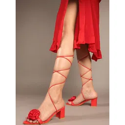 SELFIEE Block Heel Gladiators-picture-28