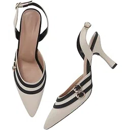 selfiee Super Comfortable Solid Pointed Close Toe Stilettos Heel Sandals For Women & Girls-picture-39