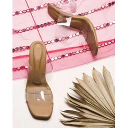 selfiee Women Open-Toe Chunky Heeled Sandals-picture-38