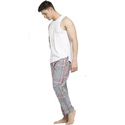 selfusion Mens Premium Linen Woven Pyjama BT113-picture-43