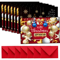 Merry Christmas cards greetings Combo sets, New Year Greeting Card-image-34