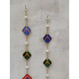 Sellplus 2 Pcs Blue Kite With Bell Wall Hanging-picture-10