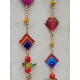 Sellplus 2 Pcs Blue Kite With Bell Wall Hanging image 5