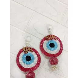 Sellplus 2-Pcs Maroon & Blue Evileye Wall Hangings-picture-25