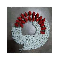 Sellplus 6-Pcs White & Red Garland Toran Hangings-picture-27