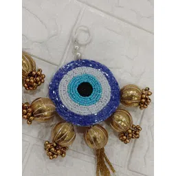 Sellplus Blue & Gold 2-Pcs Evileye Toran Wall Hangings-picture-33