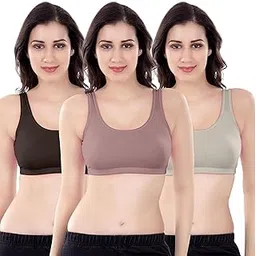 selsia trendy women Selsia Sports Bra for Women | Non-Wired | Non-Padded | Seamless Bra | Suitable for Gym,Yoga,Workout-picture-27