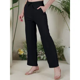 Selvia Edge Women Comfort Easy Wash Trousers-picture-34