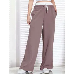 Selvia Edge Women High-Rise Wrinkle Free Trousers-picture-25