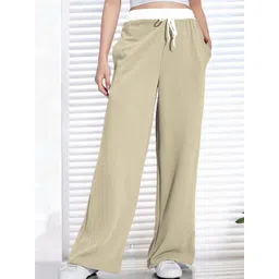 Selvia Edge Women High-Rise Wrinkle Free Trousers-picture-13