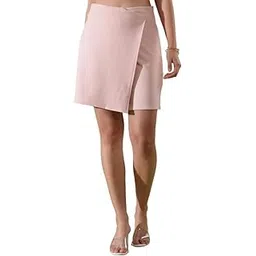 selvia Girl's/Women's Classic Stretchy All Time Trendy Skorts Skirts with Attached Inner Shorts and Mobile Pocket-picture-48
