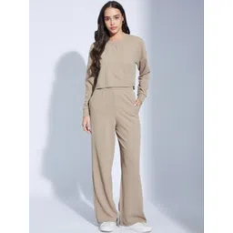 Selvia Round Neck Top With Trousers Co-Ords-picture-32