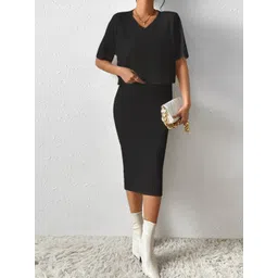 Selvia Striped Top With Skirt Co-Ords-picture-42