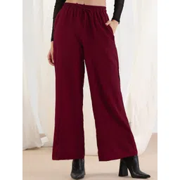 Selvia Women Relaxed Fit Trousers-picture-23