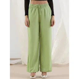 Selvia Women Relaxed Straight Leg Easy Wash Relaxed Fit Trouser-picture-21