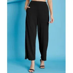 selvia Women Straight Fit Trousers-picture-21