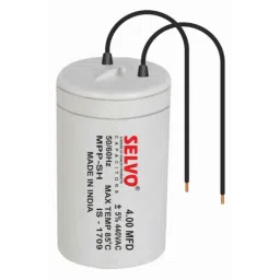 Selvo 4 MFD 440V Dry PP Can Capacitor, GSELCAPCMFD3 (Pack of 4)-picture-40