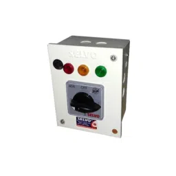 Selvo 40A CRCA Single Pole Neutral Phase Selector Enclosure with Duly Wired 1 Pole 3 Ways Cam Operated Fitted Rotary Switch, GSELSPN11074-picture-0
