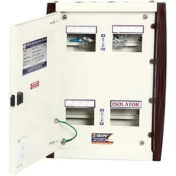 Selvo Way (TPN) Three Phase Neutral Double Door Distribution Board (4Way)-picture-11
