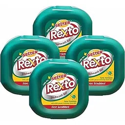 Selzer Rexto Dishwash Utility Bar, Tough Stain Removal, Hygienic & Refreshing Dishwasher Bar - 500 gm (Pack of 4)-picture-23
