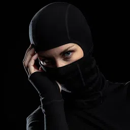 semago fashion Black Helmet Skull Cap for Men & Women-picture-12