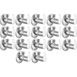 Senkiddpro Fusion Stainless Steel Chrome Finish Wall Mounted Angle Cock (Pack of 17)-picture-43